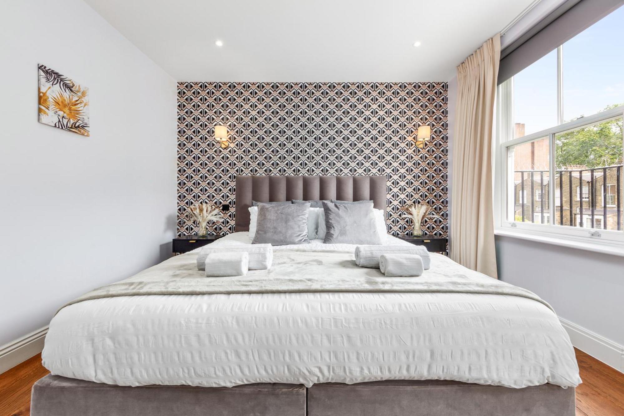 Stylish 2 Bedroom Apartment In Westminster Sleeps 5 With Ac London Luaran gambar