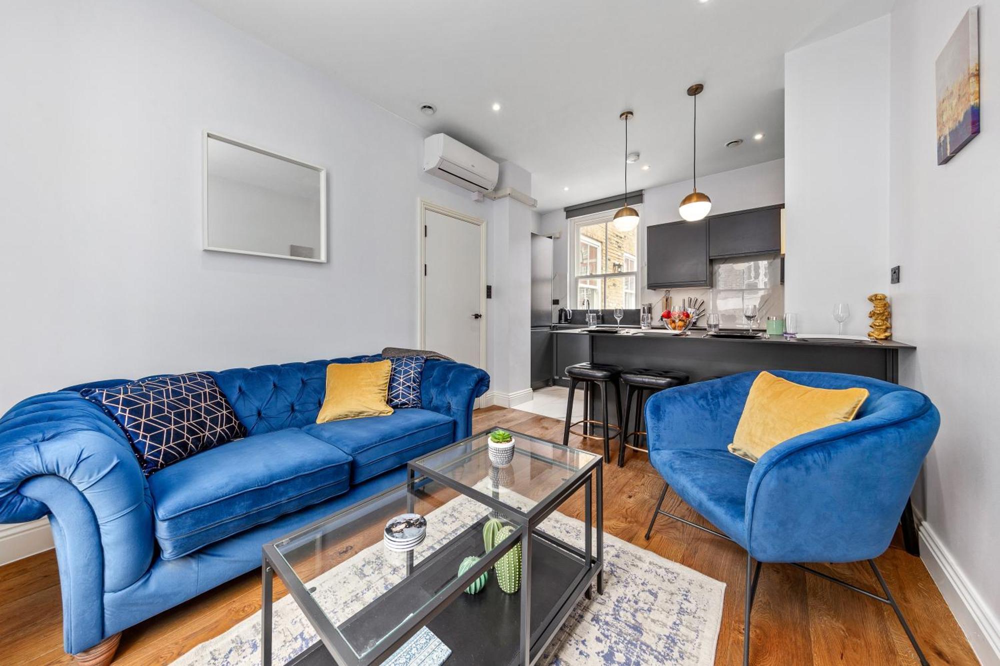Stylish 2 Bedroom Apartment In Westminster Sleeps 5 With Ac London Luaran gambar